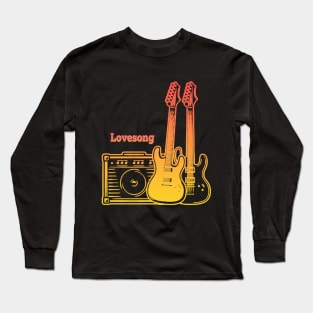 Lovesong Play With Guitars Long Sleeve T-Shirt